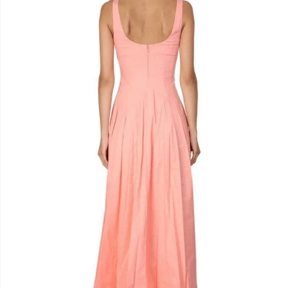 STAUD Wells Maxi Dress, Grapefruit Pink New W/ Tags Size 4 & 8 Available - Picture 4 of 6